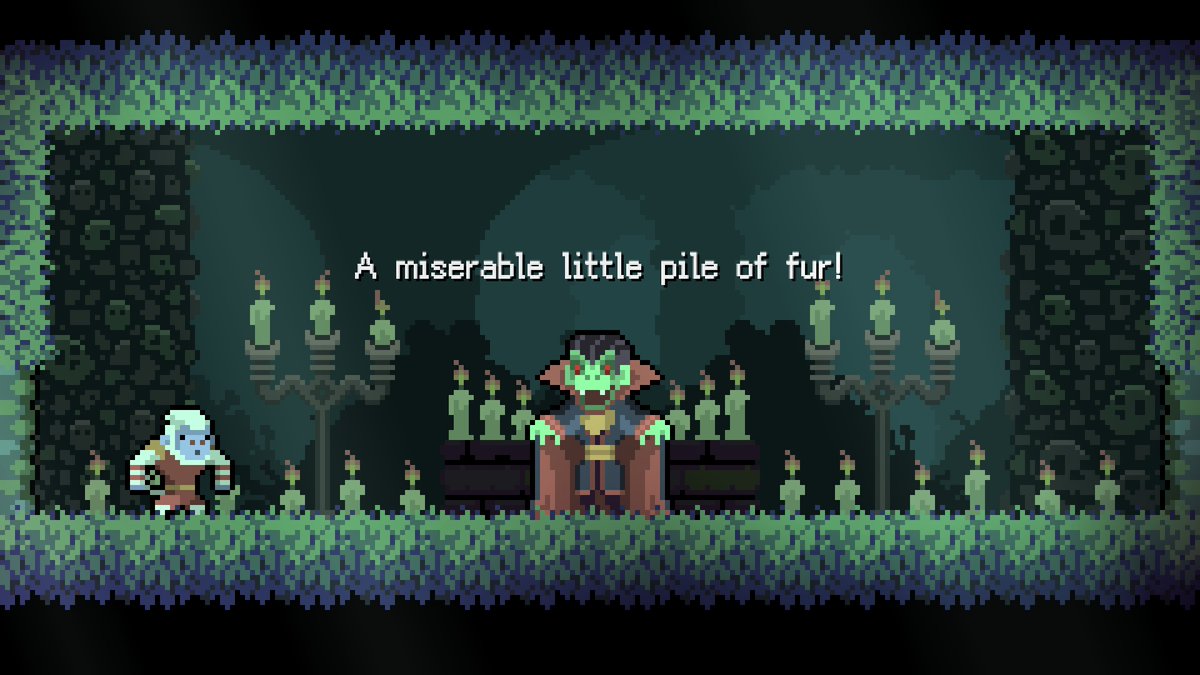 BrunoBombardi's tweet image. 9 days until Dunjungle FULL LAUNCH on Steam, Switch, PS4/PS5 and Xbox Series!

Here are some of my favorite bosses from the game
🌋🐙🧛‍♂️🐸