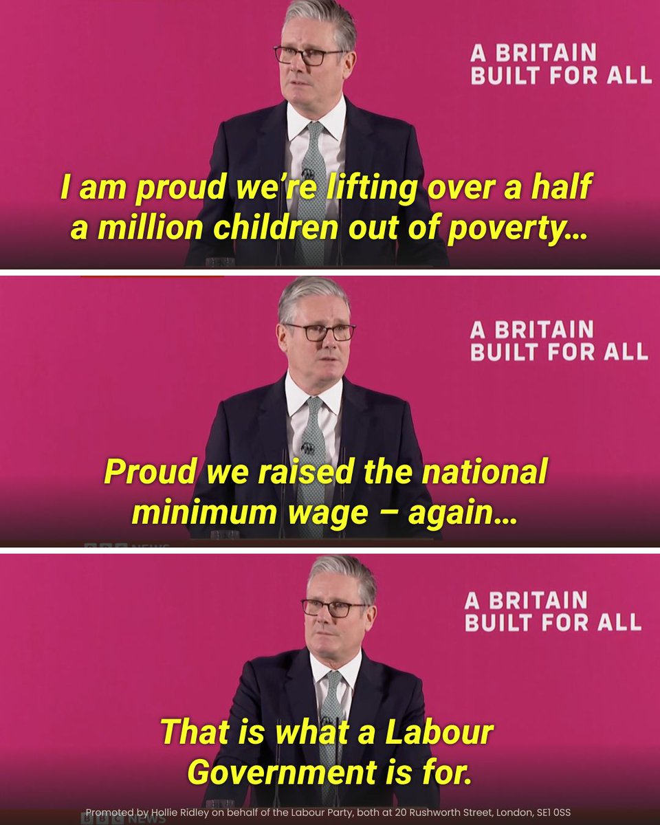 UKLabour's tweet photo. Lifting over half a million children out of poverty and raising the national minimum wage.

Those are Labour choices. https://t.co/bCPUhWg7CW