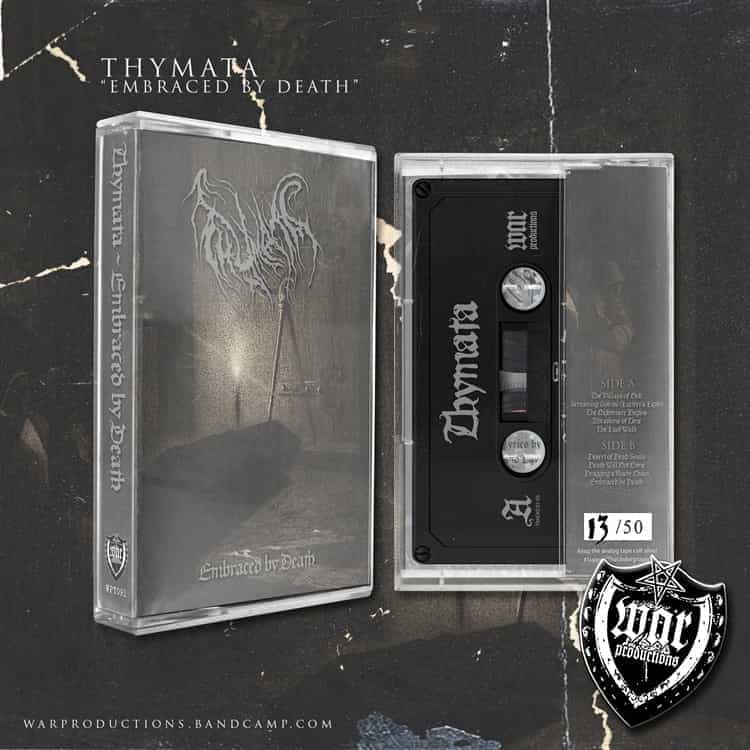 WarProd's tweet photo. #StillAvailableForSale #OurRelease
#Thymata Embraced by Death
7.99€+🚚

#FFO Sargeist, Taake, Sarkrista

https://t.co/KTtCw1lvFO

#WarProductions
#SupportTheUnderground
#BlackMetal
#BlackMetalTapes
#SwedishBlackMetal
#HellenicBlackMetal
#Kvlt https://t.co/QGyyVWsluX
