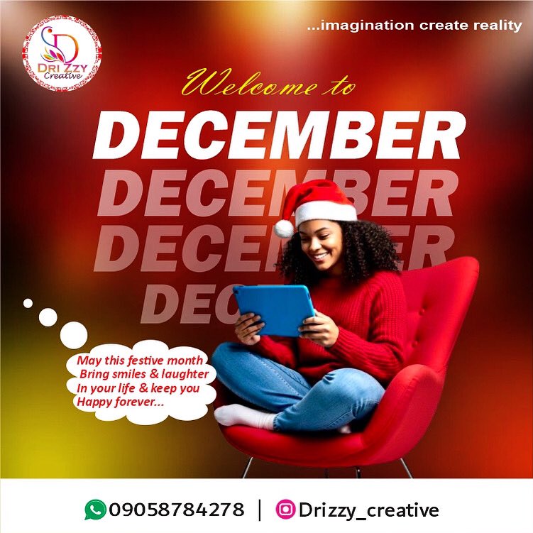🌍 Dear Client, Happy New Month! As we embark on this new month, we’re committed to providing global-standard services. Your success is our mission. Cheers to a prosperous month! 🏆 #drizzycreative #Monday #newmonth #December2025 #viral2025 #explore #GraphicDesigner