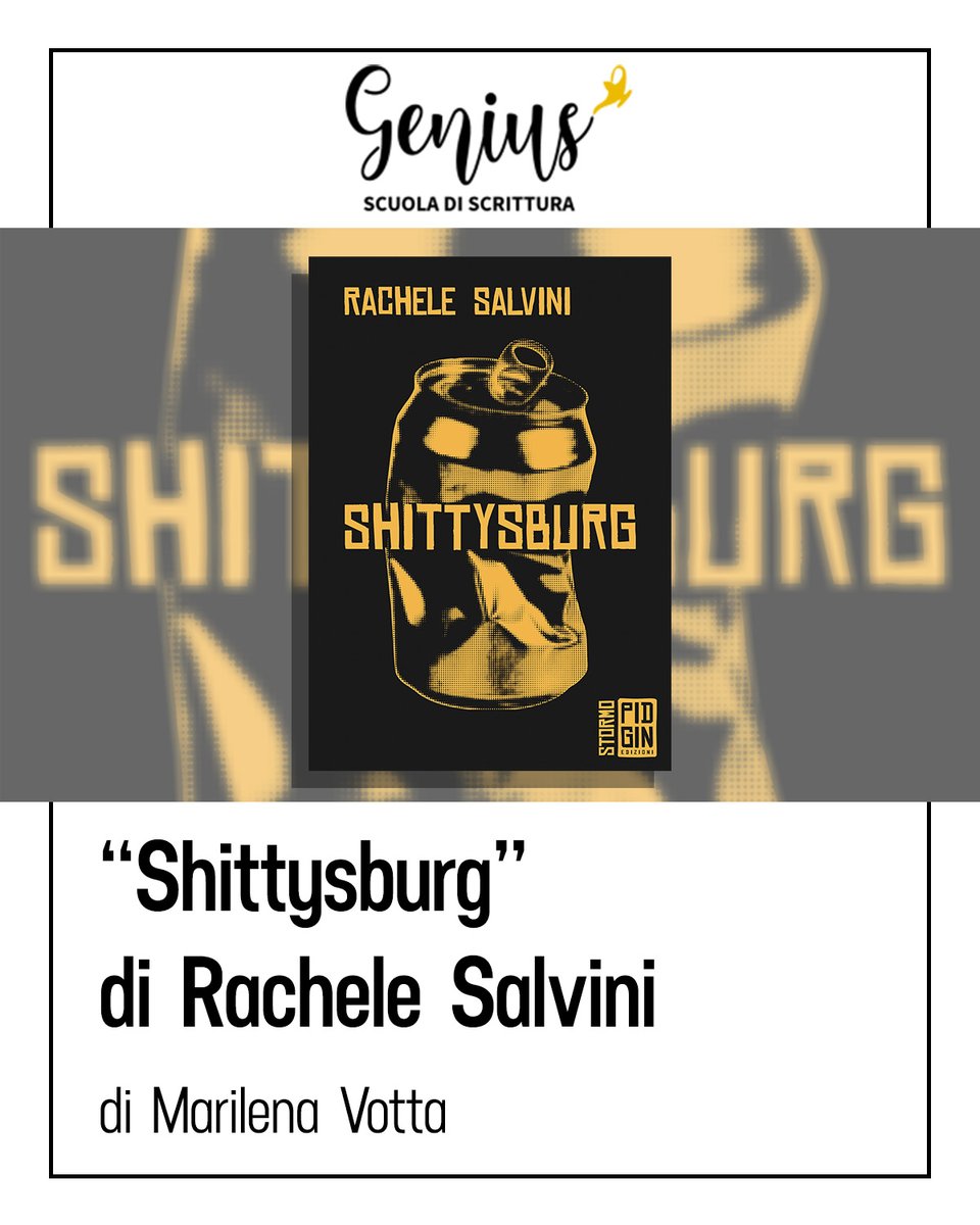 “Un doloroso racconto sulle ferite dell’amore, sul senso terribile dei legami che ci distruggono mentre ci nutrono.”

Ringraziamo Marilena Votta per la bella recensione di "Shittysburg" di Rachele Salvini sulle pagine di Genius Scuola di Scrittura.
storygenius.it/2025/12/01/shi…