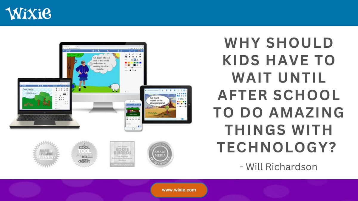 Tech4Learning's tweet image. Why should kids have to wait until after school to do amazing things with technology? - Will Richardson

ascd.org/el/articles/sp…