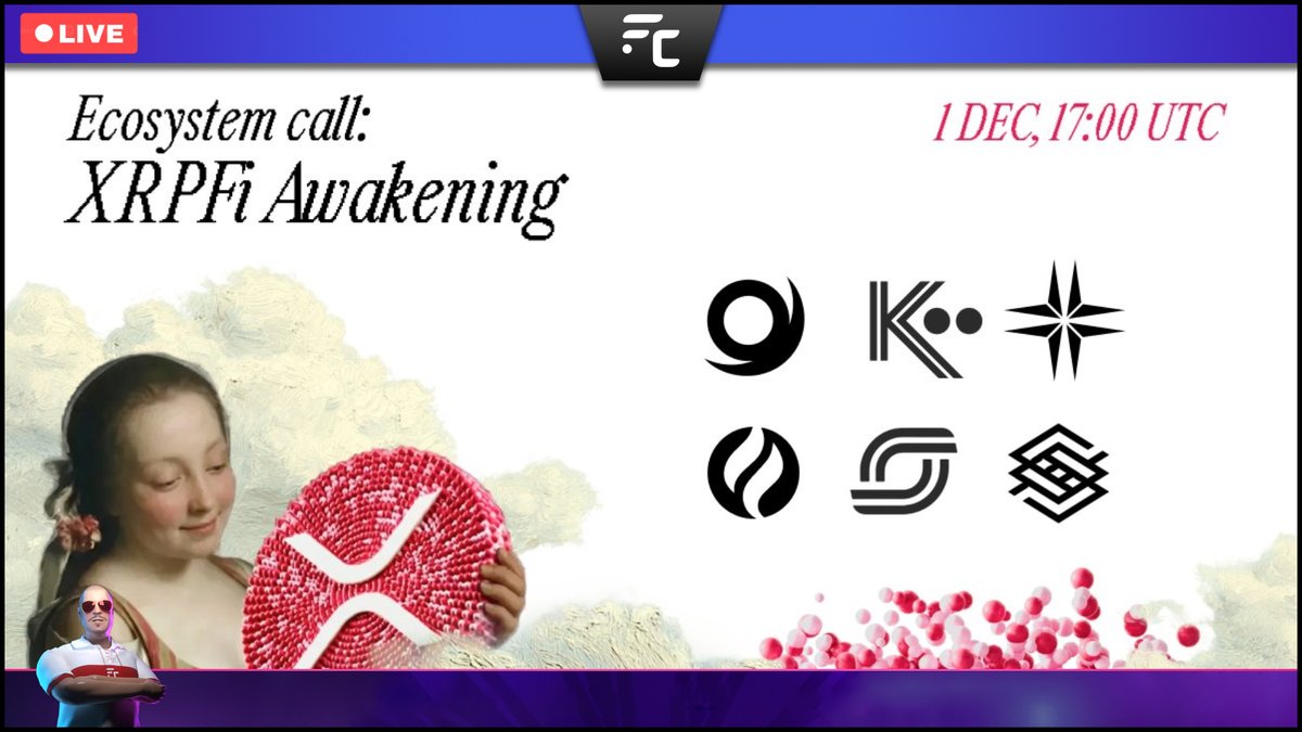 CommunityFlare's tweet image. 🔥 I can&apos;t wait for this Ecosystem Call! 🔥

Come join the chat and listen in to the &quot;XRPfi Awakening&quot; featuring multiple dApps on the Flare Network bringing real yield to $XRP!

Livestream Starting in 15 minutes!
👉 youtube.com/live/2yFnPlrNa…