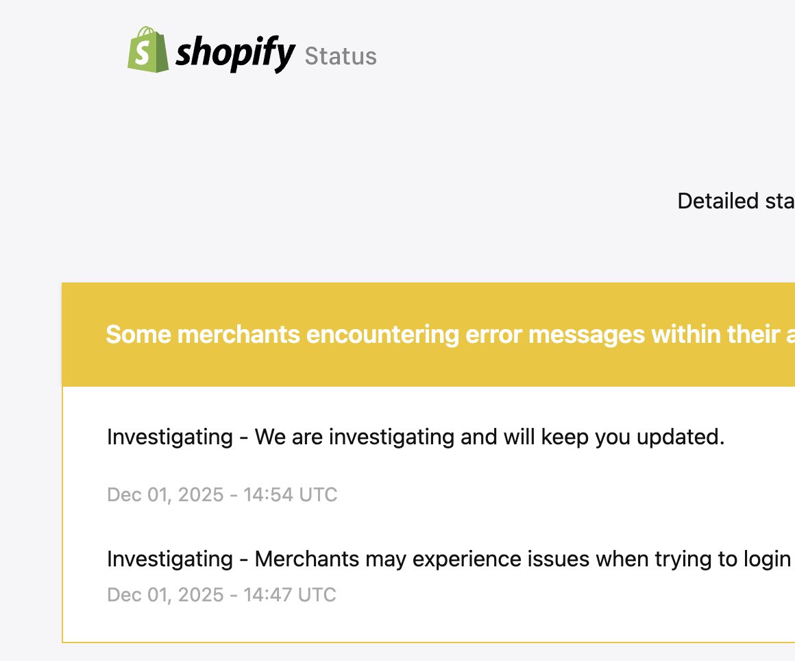 Megan_sr_Walsh's tweet photo. Can we just not do this right now @shopify. https://t.co/tVOjxWZK9E