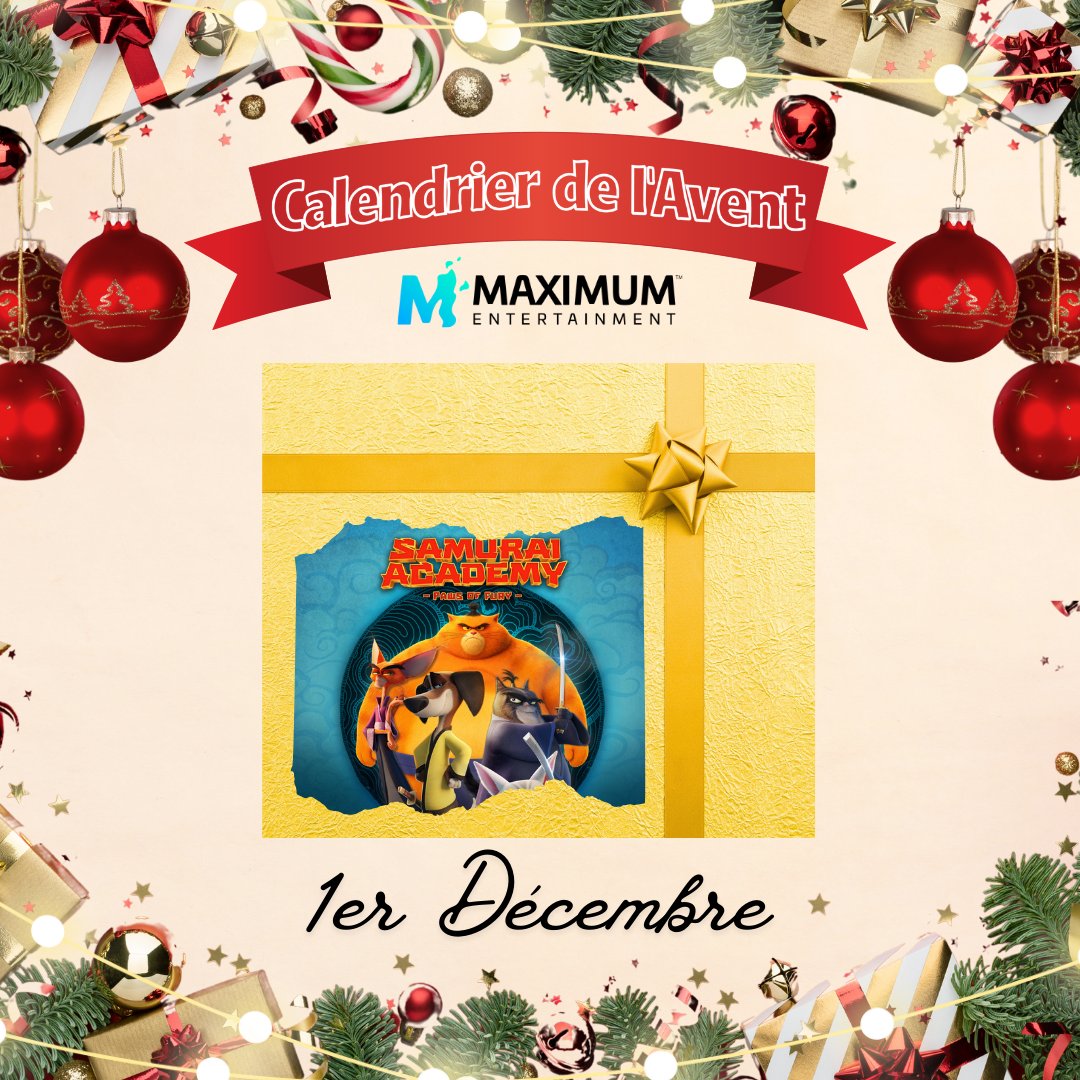 😯 Qui a commencé à déballer les cadeaux ?! On ne peux plus les placer sous le sapin, on va devoir vous les offrir… 😏

🎁 JOUR 1 : Samurai Academy: Paws of Fury est à gagner sur la console de votre choix !

➡️Follow <a href="/MaxEnt_FR/">Maximum Entertainment France</a>
➡️RT + commente avec #NoelMaximumEnt

Tirage au