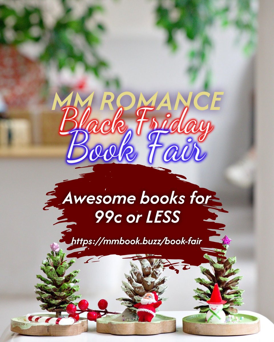 HMWolfe3's tweet photo. CYBER MONDAY MEGA-SALE!!
https://t.co/yx4vIDhSPI←

Click for the @MMBookBuzz #BlackFriday #BookFair where you can find lots of 99c books, all with #GayRomance at the heart! Nov. 28 - Dec. 3!

#amreading #mmromance #mmbooks #gaybooks #mmholidaybooks #mmchristmasromance #garomance https://t.co/Awn37r7C9b
