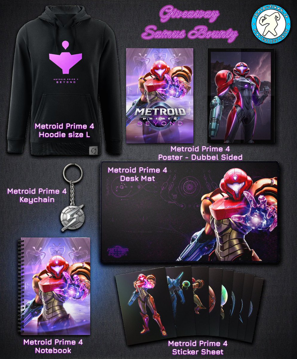 Metroid Prime 4 – Samus Bounty Giveaway 🚀💜

Vi har lyckats få tag på exklusiv Metroid Prime 4-merch – riktigt Samus-godis! 
Vill du vinna något av allt det här? 👇

Så här är du med i tävlingen:

🔹 Följ oss på Facebook, Instagram eller X/Twitter
🔹 Gilla inlägget – dela gärna