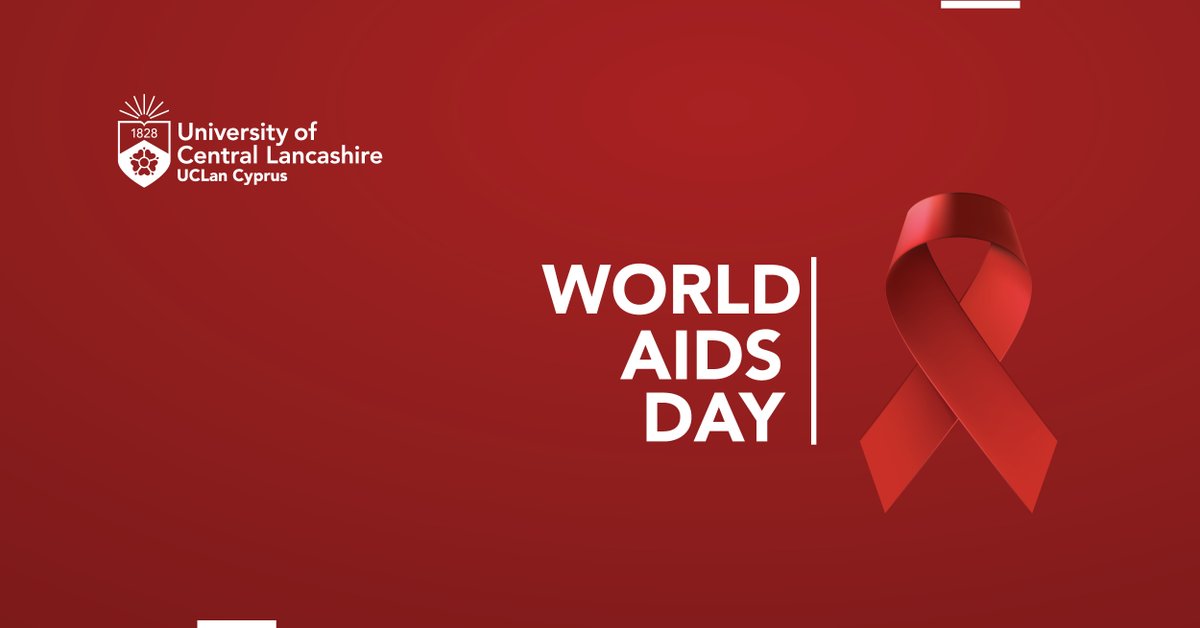 UCLanCyprus's tweet photo. Strength. Awareness. Action. Today we unite to end stigma and champion the health and rights of all. ποΈ
#WorldAIDSDay #EndAIDS #UCLanCyprus #MoreThanAUniversity https://t.co/OkUghHmTjR