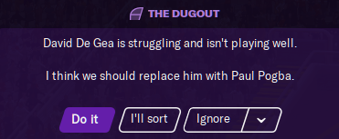 No one: 

Assistant Managers on Football Manager: