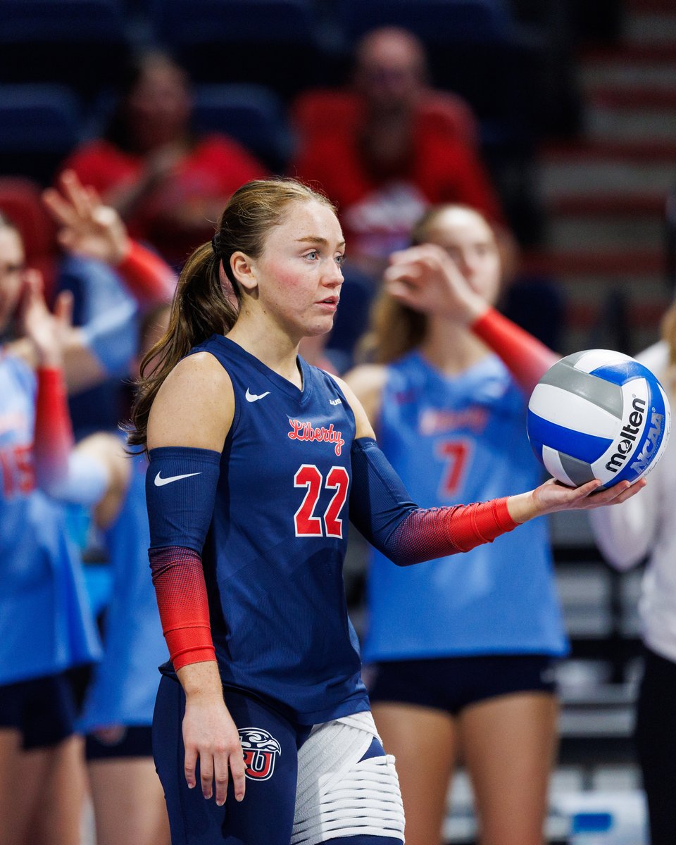 Liberty Volleyball tweet media