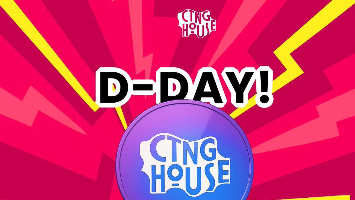 99.99% done.

The doors to CTNG House open today.
Welcome to the residency that will rewrite how Web3 stories are told.

The next post you’ll see is the official launch.
Be there 🫵