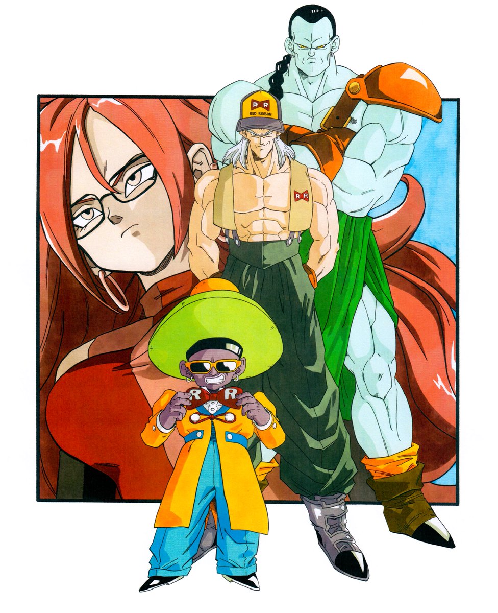 Android 21 and Android 13 / The Son's Legacy DRAGON BALL Red