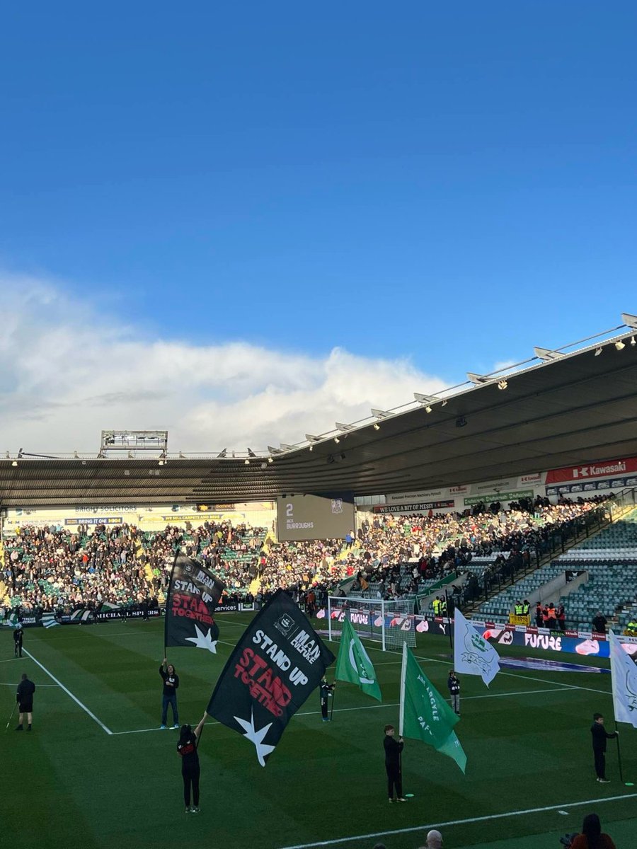 FirstLightSW's tweet image. We had an amazing day being hosted by @Argyle and @MANCulturePlym as they celebrated the launch of their new campaign #StandUpStandTogetherTogether, 
we can create change 

Learn more about the campaign pafc.co.uk/news/argyle-la…

#Stand4Change #16DaysOfAction