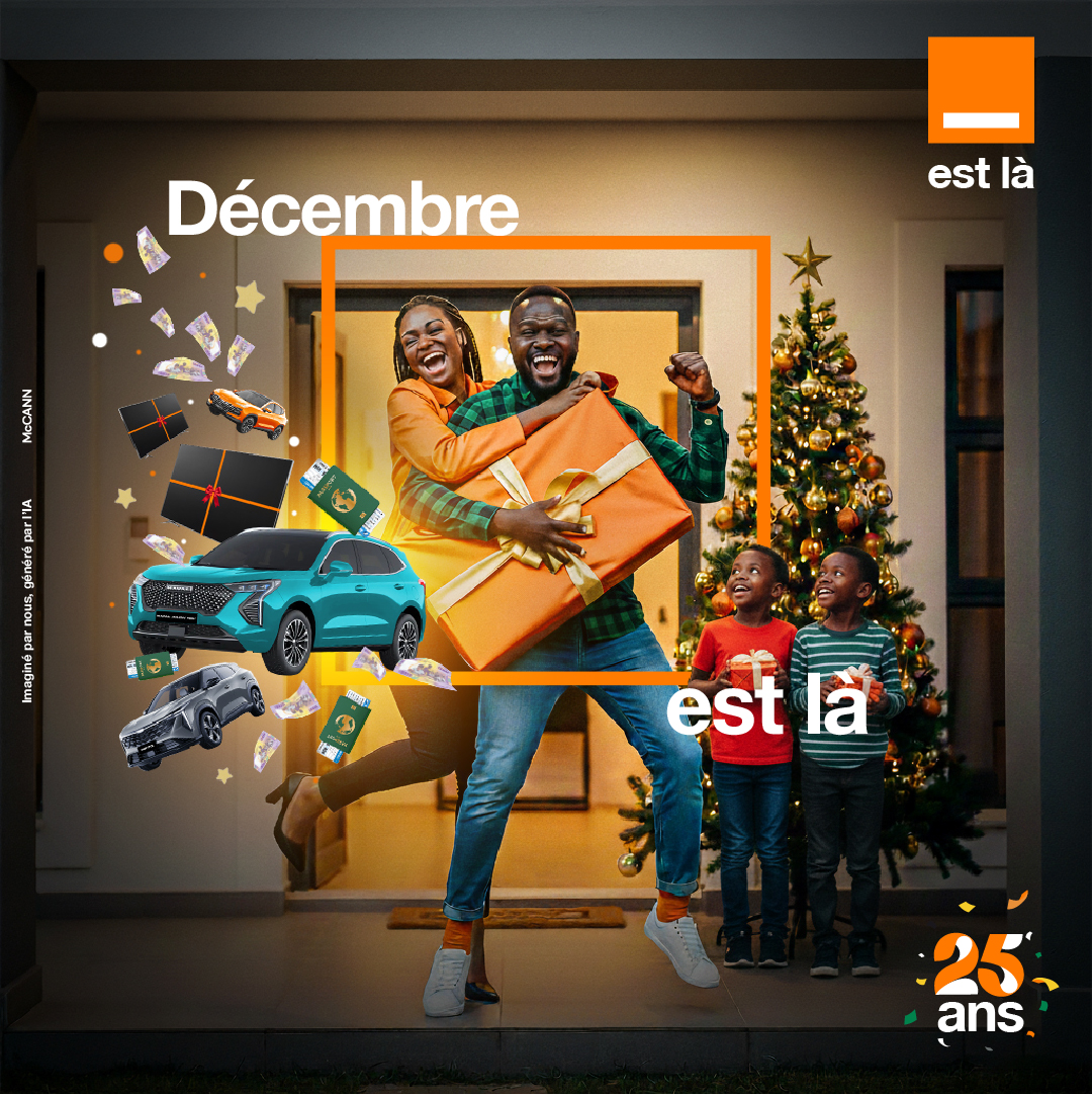 Orange_Cameroun's tweet photo. Hello décembre ! 😄✨
Le mois du partage, du sourire et des belles vibes commence.
Que cette saison t’apporte bonheur 🎁, chaleur 🧡 et opportunités à gogo.
Avec Orange, la magie se vit chaque jour.
#DreamList #HelloMonth #OrangeEstLà https://t.co/3dg7eBByos