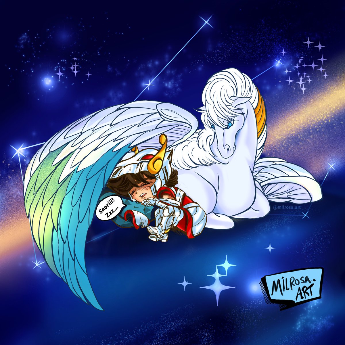 Feliz aniversário Seya!Que pegasus sempre te proteja 🥳💝🥹🌷🌟💫

#cdz #seyadepegasus #saintseya #seya #athena #fanart #anime80 #masamikurumada #shingoaraki #michihimeno #oscavaleirosdozodíaco #kotz