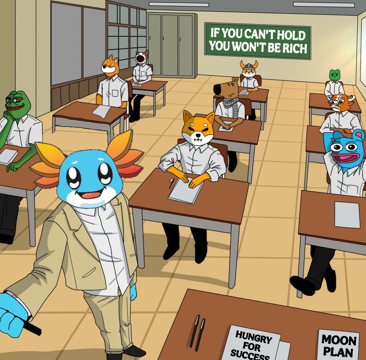 <a href="/unusual_whales/">unusual_whales</a> A mixed day, but steady stacking matters

$AXOL holders keep building positions quietly, early memecoin upside loading for the next surge.