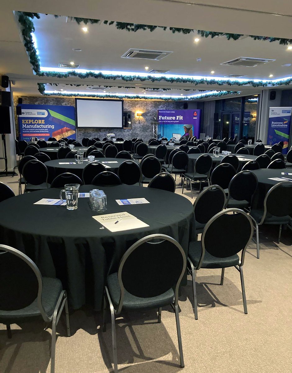 bufcevents's tweet photo. On Friday, we hosted the Smarter Manufacturing Lincolnshire Conference in our Nineteen33 suite, Kabia's &amp; Boardroom. 

Over 100 people joined the conference, which featured a welcome from Executive Councillor for Growth &amp; Veterans Affairs Cllr Kelly and host Garry Wilkinson. https://t.co/Ytb6ODaq53