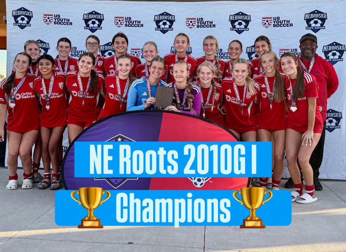 Congratulations to the NE Roots 2010G I team for being crowned CHAMPIONS of the NYSL 16G Division 1 – Level 1 Premier Conference!
Presidents Cup Champions ✔️
League Champions ✔️
Your hard work, and teamwork continue to shine. Incredible season, ladies! 
🔴 Go Roots! 🔵