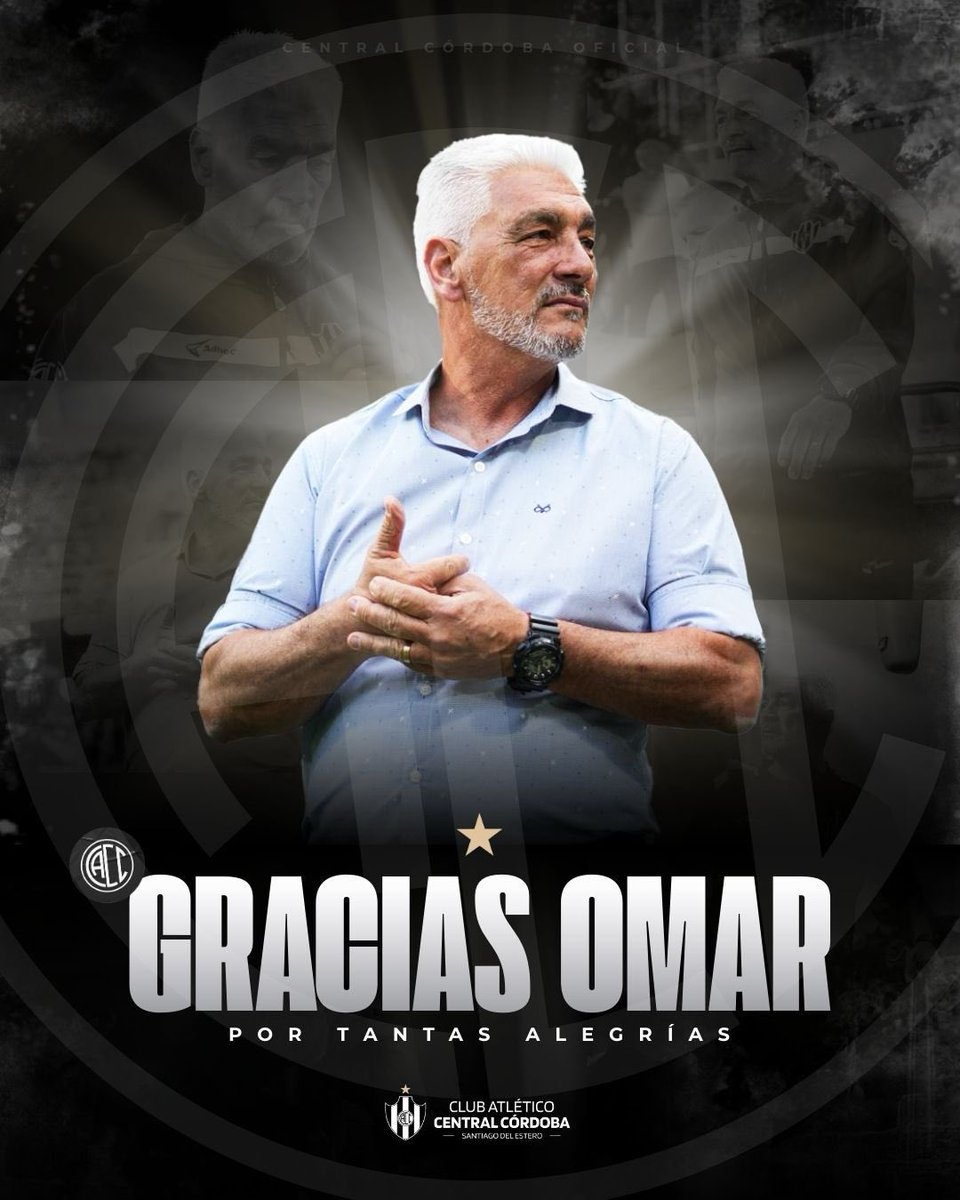 🖤 Gracias por habernos hecho tocar la gloria; gracias por enseñarnos que, con trabajo, podemos llegar lejos; gracias por haber hecho feliz a toda una provincia; gracias por este tiempo lleno de alegrías.

¡Hasta pronto, Omar!