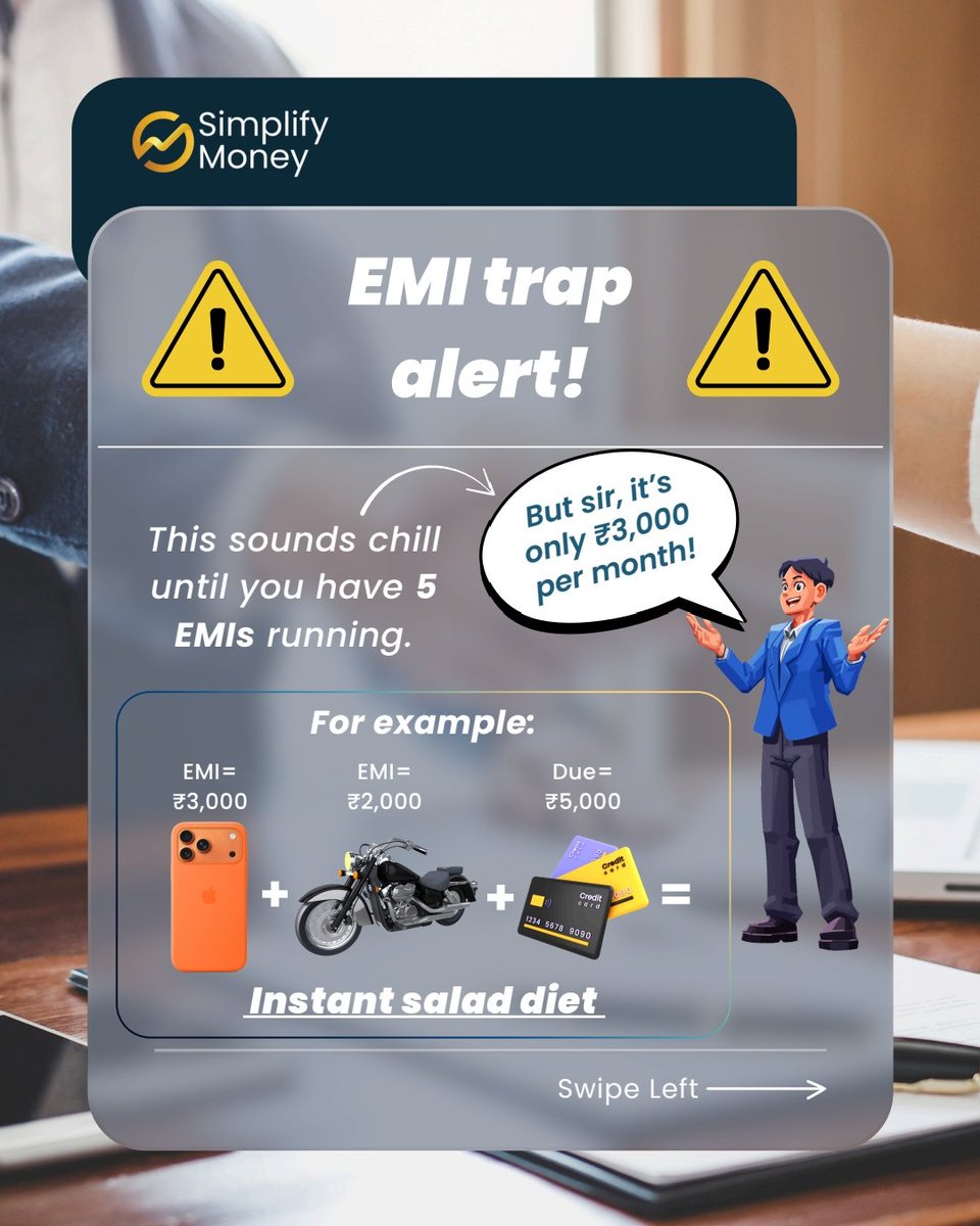 Simplify_Money's tweet image. #SimplifyMoney #GoalPlanning  #AIforFinance #FinancialQueries  #DownloadNow #KuberAI #Unbiased #JudgmentFree #Trusted #Reliable #FinancialEmpowerment #FinancialWellBeing #loanliteracy #money101 #infinitequiz #loan #financebasics #financemadefun