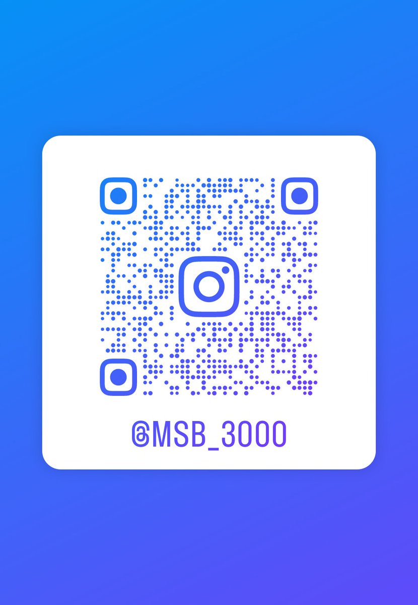Hi, Guys! 
I recently created my Instagram account. Join me there too. Thank you 😊

instagram.com/msb_3000?utm_s…