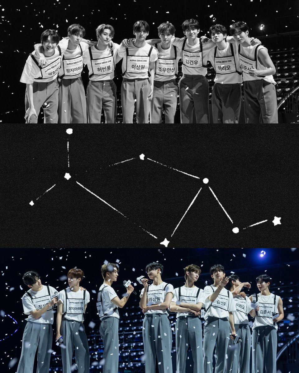 httpxinlong's tweet photo. our eight brightest stars connected by fate. wishing you a successful debut, ald1! 💫 https://t.co/dEBiBpeSQE