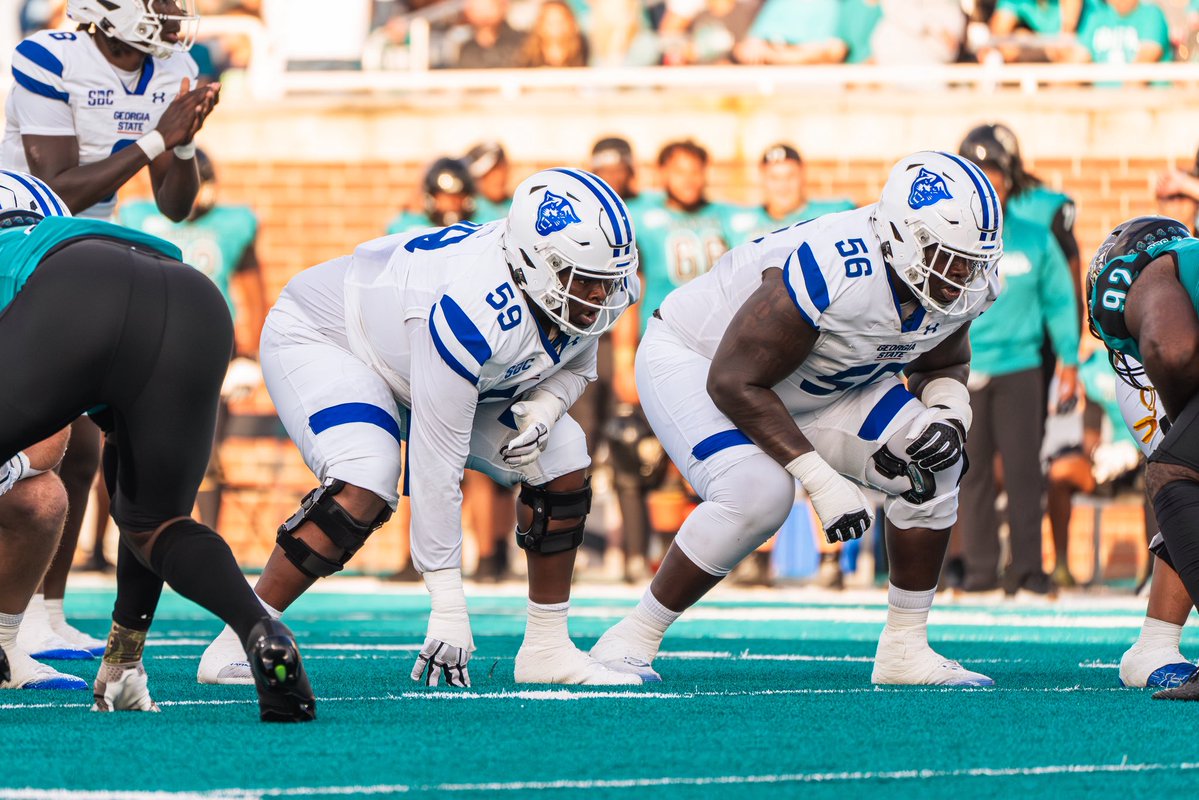 kynjrick's tweet image. I really appreciate the opportunity GSU gave me and the relationship I build while i was here!! I will be entering myself in this upcoming transfer portal.
7 pressure, 0 sacks allowed with over 200 snaps played‼️
6’4 310 
#GodsPlan