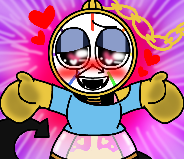 GlitchyDaFlower's tweet image. obsessed hourglass clock on the loose &amp;lt;3

(GEEZ I GAVE HIM INTIMIDATING TEETH-)

#roblox #dandyworld #dyle #dyletimesly #dandysworlddyle #dyledandysworld