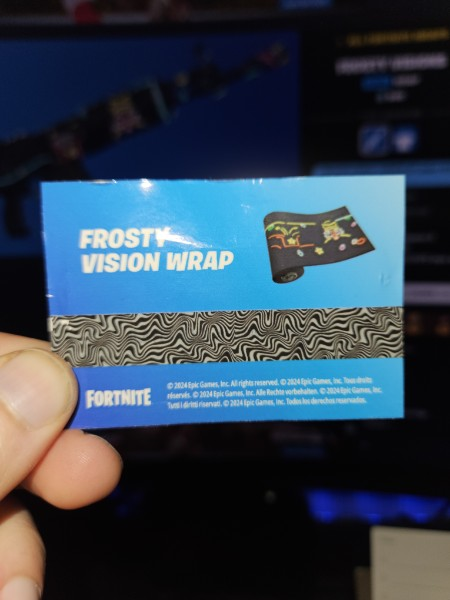 ImmatureGamer's tweet image. ❄️ FROSTY VISIONS WRAP CODE GIVEAWAY. 🎁

To enter (super easy):
1. Follow @ImmatureGamer
2. LIKE &amp;amp; REPOST this
3. Reply “DONE” 

I’ll announce the winner in 3 days. Good Luck!