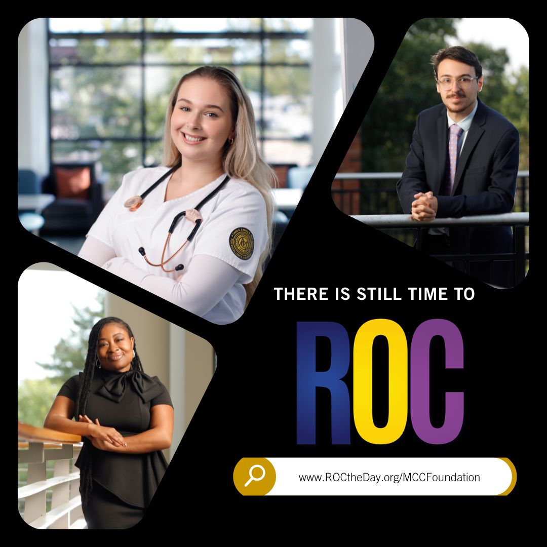 mccmccf's tweet photo. ROC the Day isn’t over yet! 41% of @MonroeCC students struggle with food insecurity. Your gift helps provide immediate support through MCC’s student-run food pantry, so students can focus on learning – not their next meal.
 https://t.co/xBzB07MhQ7 https://t.co/wmawtETbf4