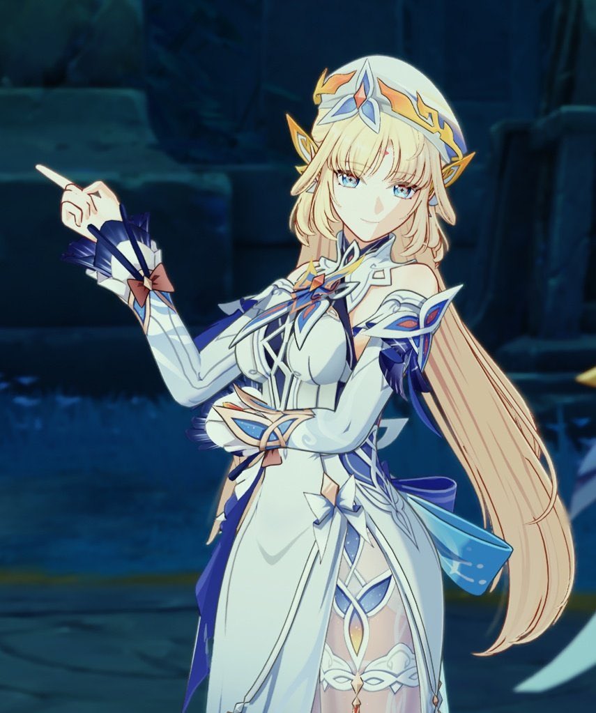 Nicole is literally the most beautiful being in all of Genshin Impact’s existence 🥹