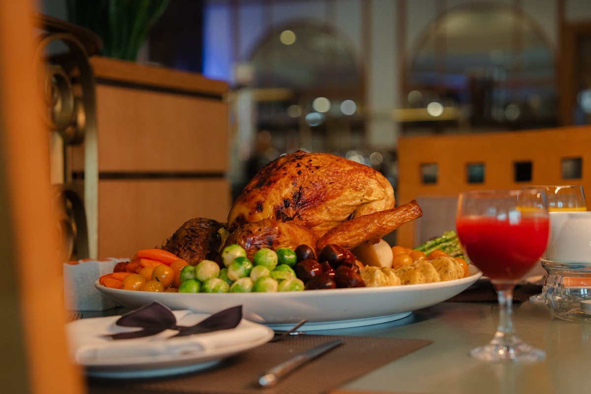 InterJed's tweet image. Make your festive nights unforgettable 
at Al Ferdaus Restaurant’s luxurious 
dinner buffet. 
Join us on 24th, 25th, and 31st 
December, 6:30 PM to midnight, for an 
evening where exquisite flavours meet 
exceptional dining.
Reserve your spot and your guest dines 
free
Celebrate…