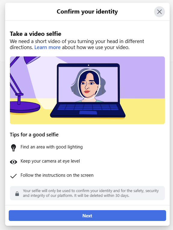 3ThreeInOne1's tweet image. Facebook now requires a full biometric face scan to create a brand page? 2025 is the new 2030.