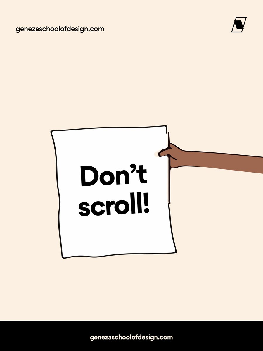 genezaschool's tweet image. Hello everyone!👋 If this post caught you mid-scroll… maybe it was meant to. 

The year isn’t over, and neither is your chance to start something exciting.

Happy new month! 🎉

#learndesign #designbeginners #designjourney