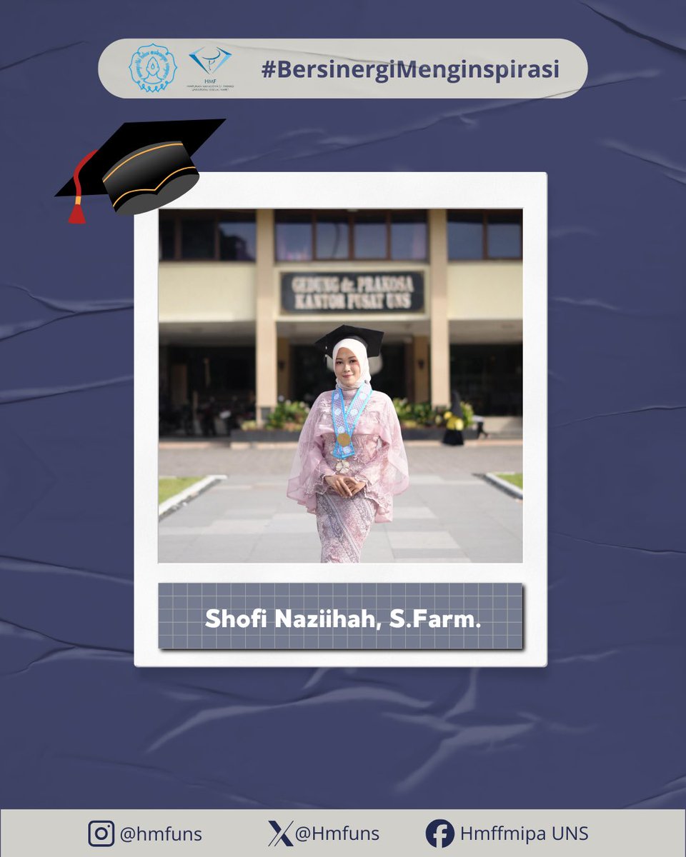 Hmfuns's tweet image. Semangat untuk melanjutkan studi dan karir selanjutnya kak✨

#SUSPENSIHMF
#HMFUNS2025
#BersinergiMenginspirasi
➖➖➖➖➖➖➖➖➖➖
Instagram : @hmfuns
Facebook : Hmffmipa UNS
X : @Hmfuns