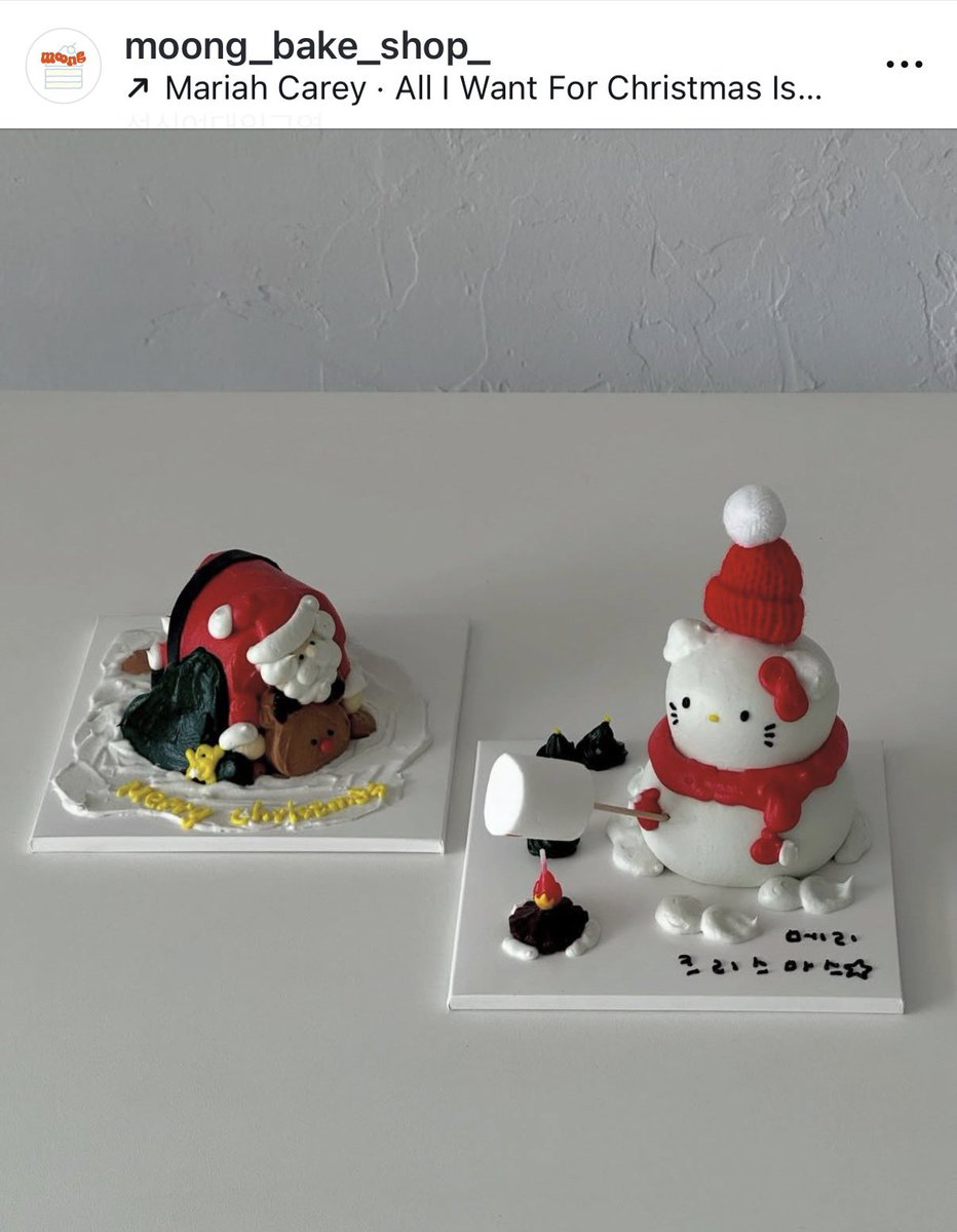 letsta1kabout's tweet photo. 크리스마스 케이크 귀여워가 너무 만하 ~☃️🎂🧁🧤🎀  그치만 난 돌고돌아 필로프다 !! https://t.co/kWznnW9GaK
