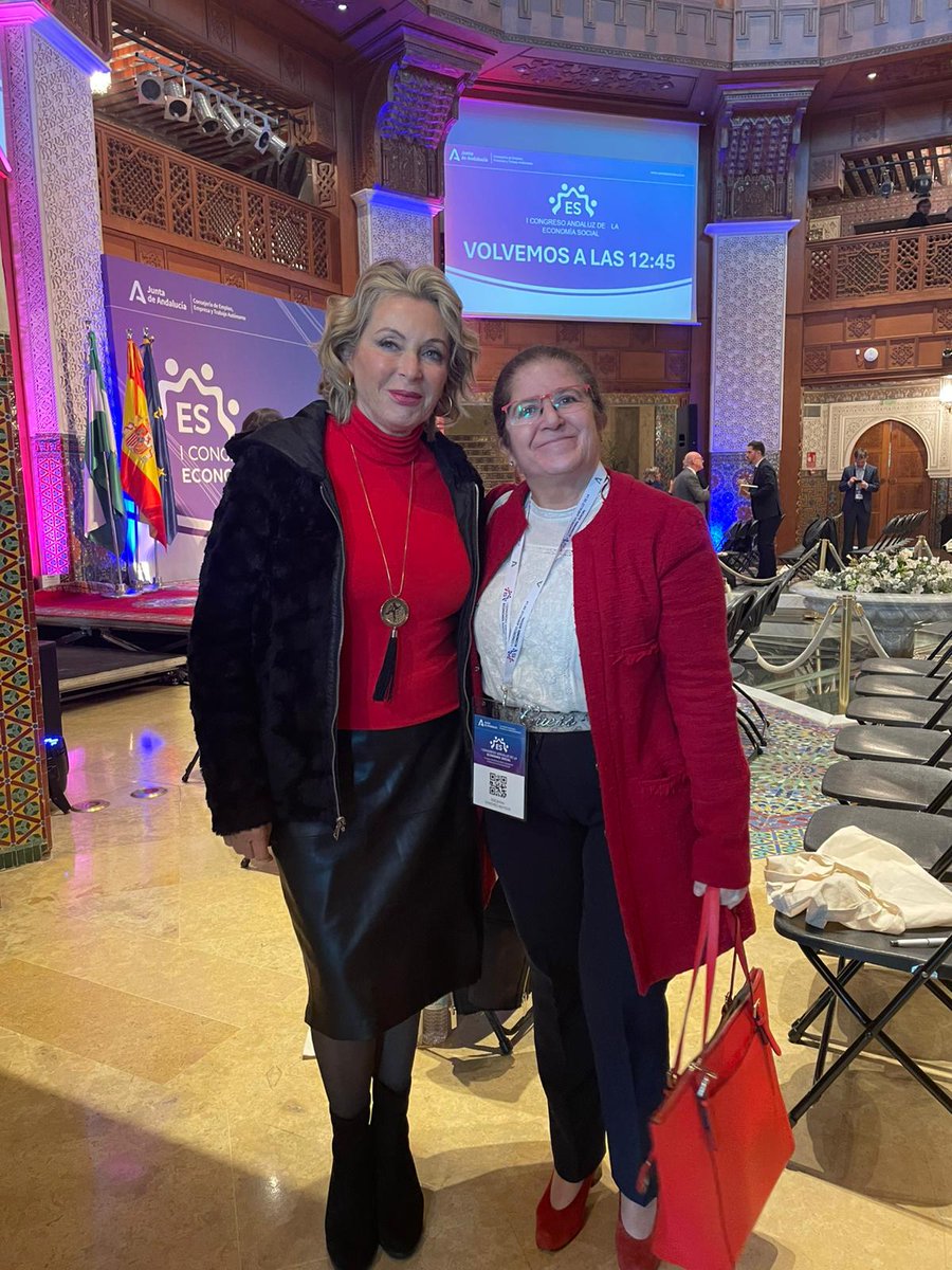 AMECOOP_'s tweet photo. Representantes de AMECOOP, la Asociación de Mujeres Empresarias de Cooperativas de Andalucía, han participado en I Congreso Andaluz de Economía Social organizado por @EmpleoJunta 

#MujeresCoop #coop #economíasocialandaluza #congresoesandalucía #equidad #EconomíaSocial https://t.co/YMiil8getV