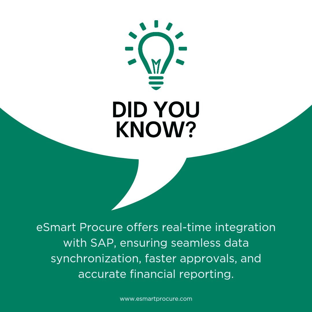 esmartprocure's tweet image. eSmart Procure provides real-time integration with SAP, enabling seamless data synchronization throughout the procurement cycle.

Visit: esmartprocure.com

#SAPIntegration #RealTimeData #ProcurementAutomation #eSmartProcure #Augsta