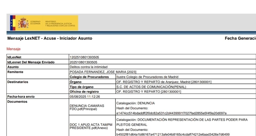 TAMPM denuncia por vía penal a la directora y el Sub de seguridad de Madrid VI por poner cámaras “trampa” a los delegados sindicales en el módulo en el que trabajaban. Los internos ponen sobre aviso a los Funcionarios! Cuanto más va a permitir la cómplice Secretaría General?