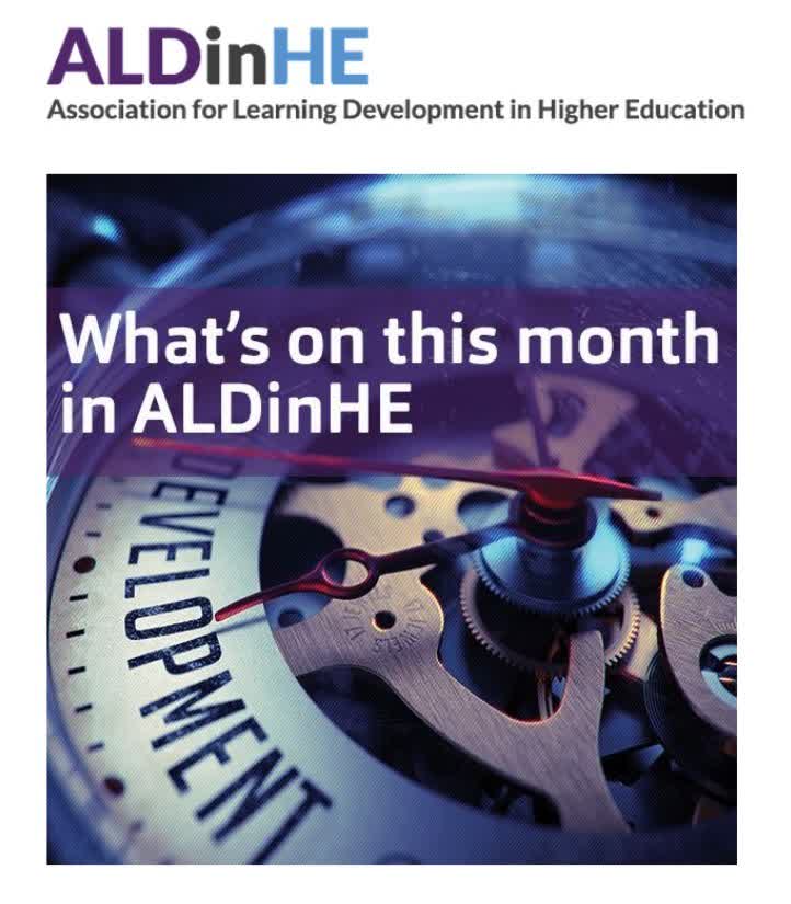 aldinhe_LH's tweet image. Here is your monthly guide to what&apos;s on in the Association for Learning Development in Higher Education this month. We look forward to seeing you at a future event. aldinhe.ac.uk/news/whats-on-… #LoveLD #LearningDevelopment #CPD #LearningDevelopers #ALDinHE