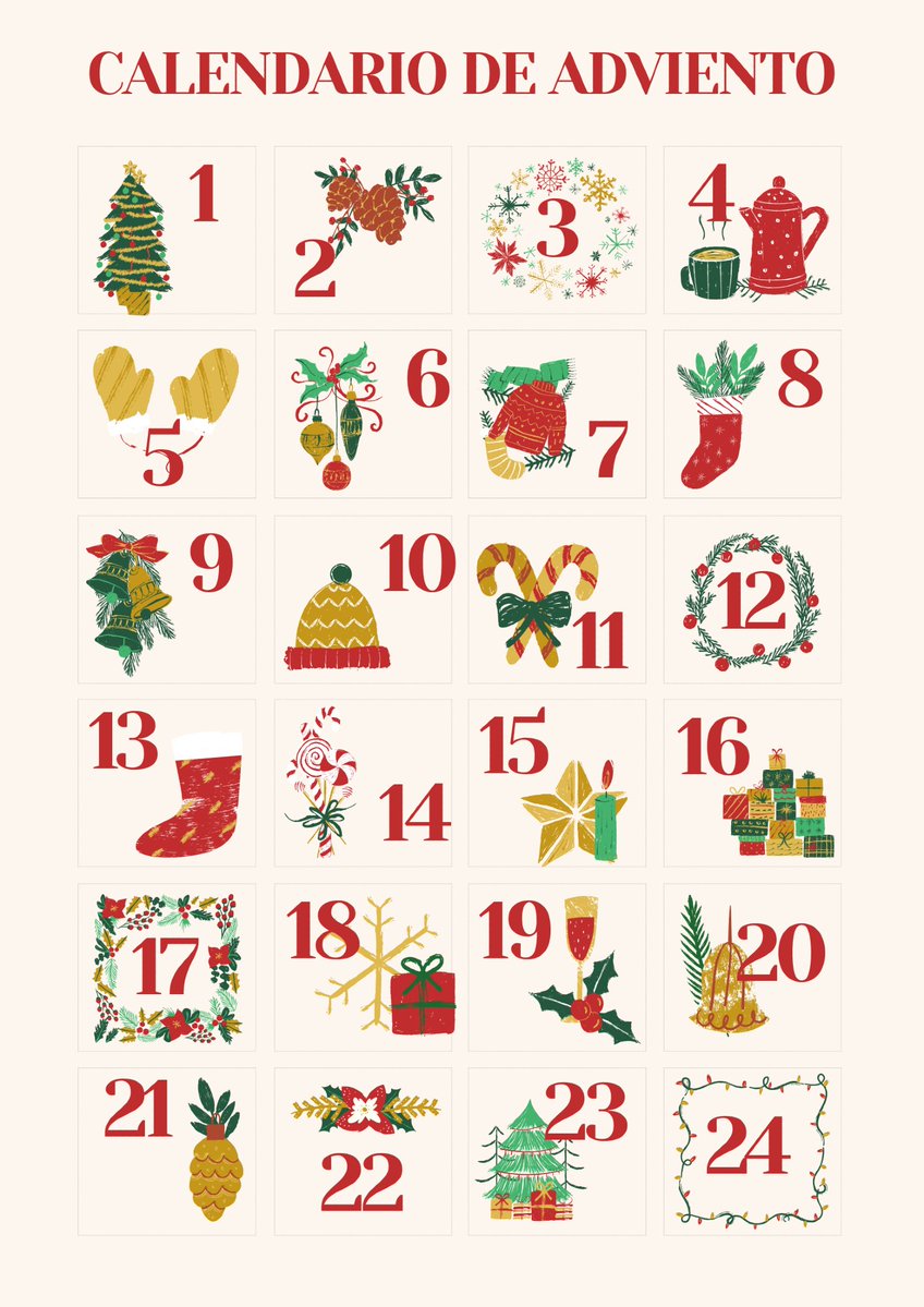 EdicionesRialp's tweet image. ¡Buenos días! Os traemos una SORPRESA que os va a encantar. Empezamos hoy nuestro calendario de adviento 🎁🎄
Cada día descubriremos un ebook que podréis encontrar GRATIS hasta las 12 de la noche (hora 🇪🇸) en todas las plataformas digitales