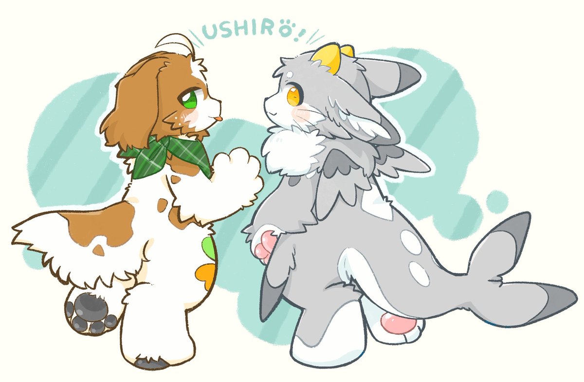 LUZmofiiyo_mofu's tweet image. うしろ🐾