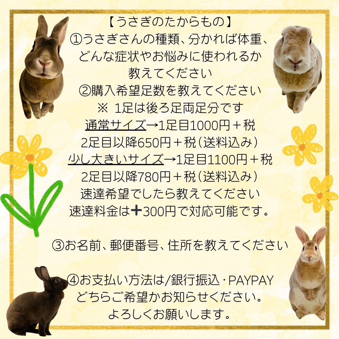 #うさぎのたからもの
少しだけ大きい靴下販売いたします！
ご協力いただきました方々、うさぎさんたち本当にありがとうございます。
一度作っていただきましたが再生産を依頼しサイズ調整していただきました。もっと大きいサイズをとも思っておりますがそちらはこれからも検討していきます。
↓続き