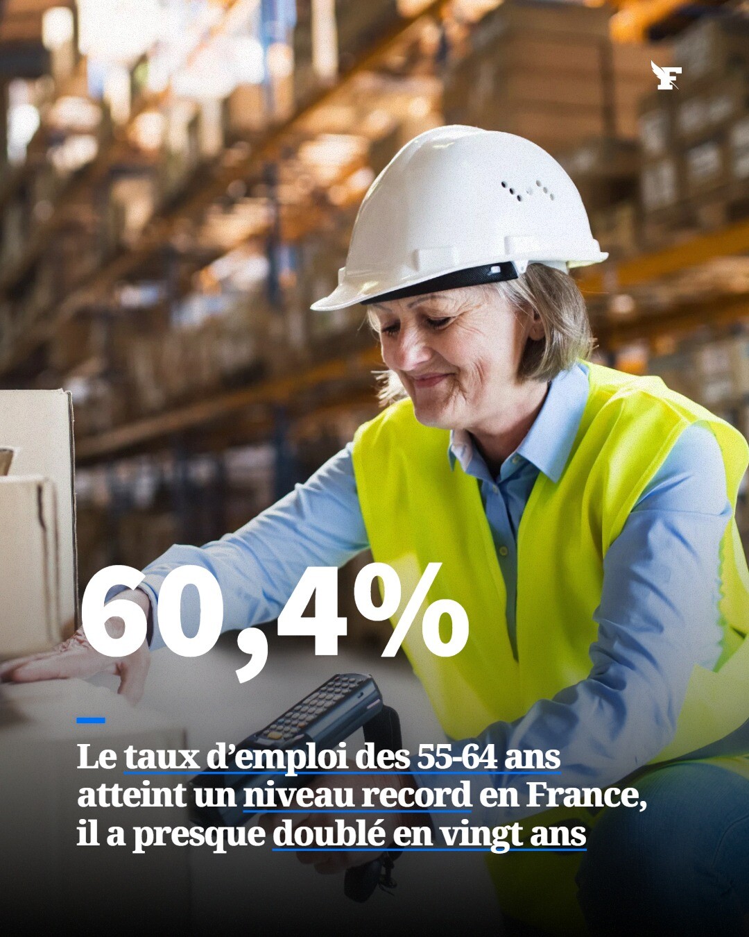 Bonne nouvelle: les seniors n’ont jamais été aussi nombreux à rester en activité. →