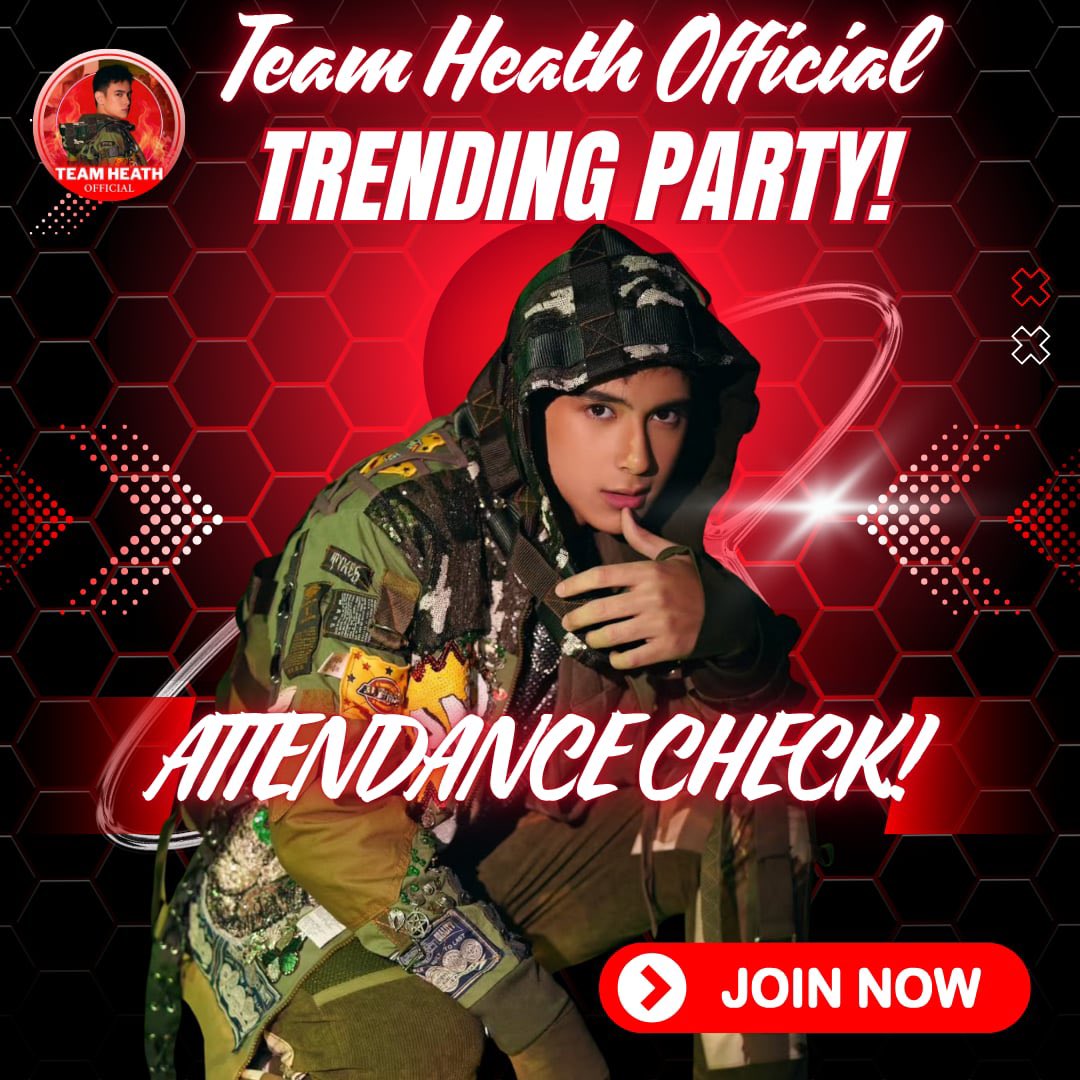 TeamHeathOfc's tweet image. TP for Heath starts now!

Reply “Here for Heath” along with our tagline

HEATHS INCREDIBLE MONDAY