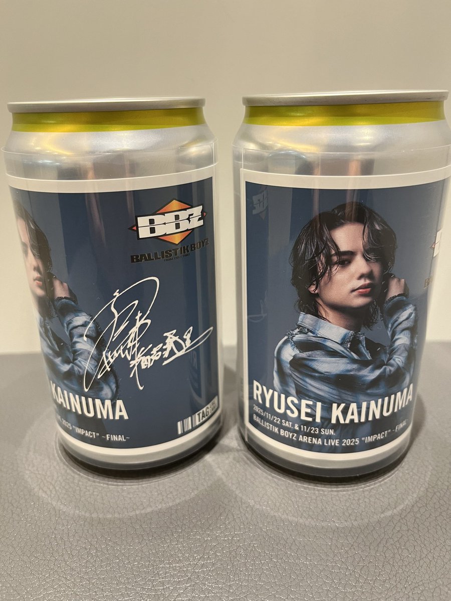 BALLISTIK BOYZ ラベル缶ステッカー 電子サイン入りコンプリート！ BALLISTIK BOYZ ARENA LIVE 2025