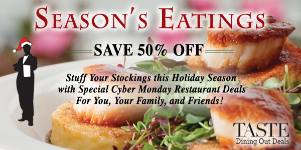 Stuff Your Stockings &amp; Your Belly with Cyber Monday Half OFF Deals- mailchi.mp/tasteoftheseac…