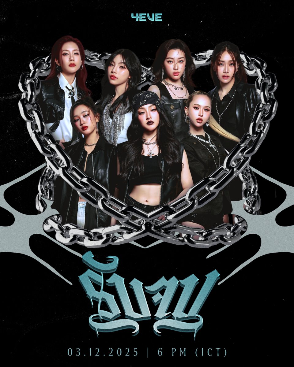 4eveOfficial's tweet image. 4EVE - รับจบ ⚡️ Key Visual ⚡️ 

Official MV
🎬 03 . 12 . 2025 
⏰ 6 PM 
🎸YouTube : 4EVE

#4EVEรับจบ_KeyVisual
#4EVEรับจบ
#รับจบ #4EVE  
#NewSingle 
#XOXOentertainment