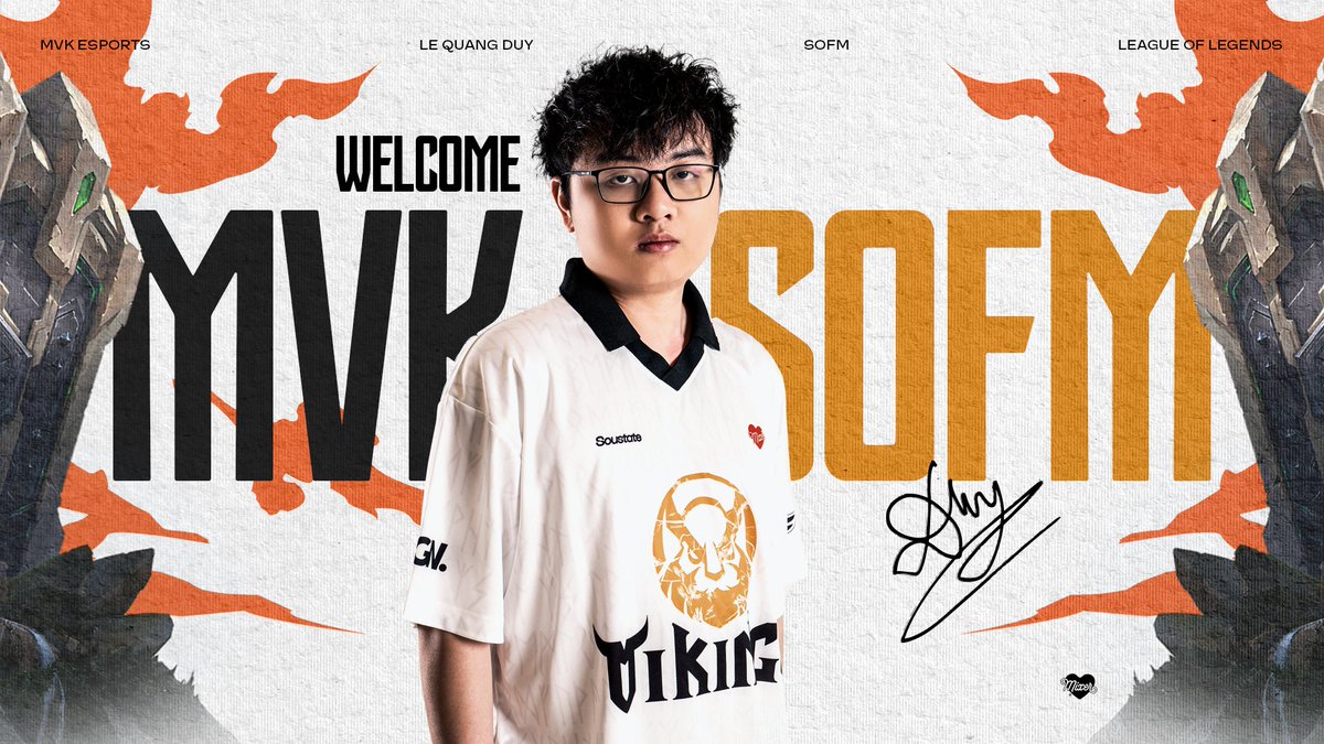 MVKE_VN's tweet image. [OFFICIAL]

🔥 SOFM IS BACK 🔥

The wait is over — SofM returns to the Rift and rejoins MVKE for LCP 2026.
The stage is his home, and he’s stepping back where he belongs.
Let’s welcome him back, Homies! (⸝⸝&amp;gt; ᴗ•⸝⸝)

#MVK #SofM