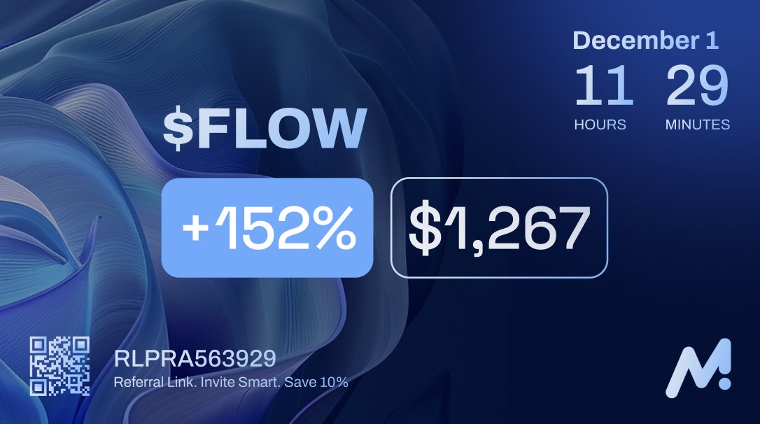 MascorLabs's tweet image. $FLOW formed a low-noise setup — perfect for our structure.

We reacted early, finalized cleanly, and locked a stable result.

Consistency speaks.
